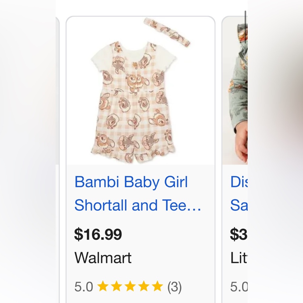 Cute Baby Clothing bundle with Romper and Dress.